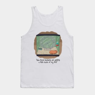 HAMSTER SELF QUARANTINE Tank Top